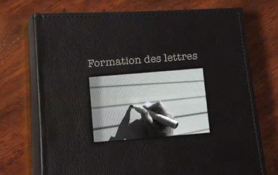 Tracé des lettres cursives