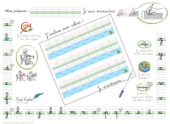 sous-mains GS et CP