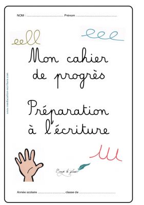 Cahier progression maternelle